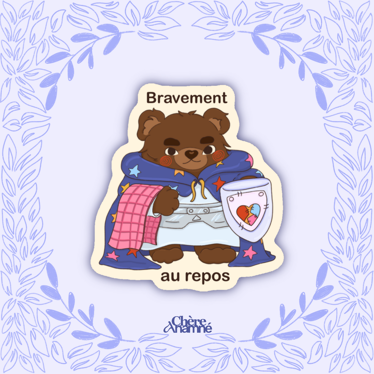 « Le gardien du repos » - Sticker